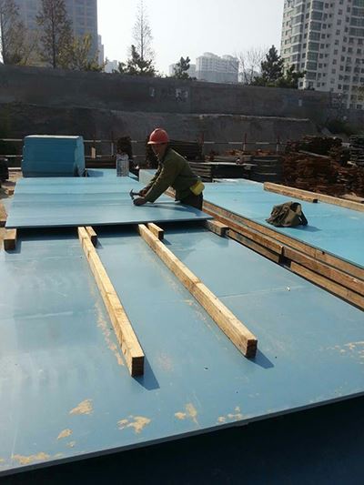 plastic concrete wall template
