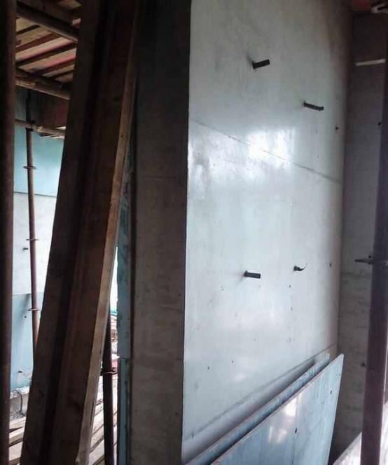 It can be manufactured in various shapes of rectangle, square, L, and U to meet the construction requirements.